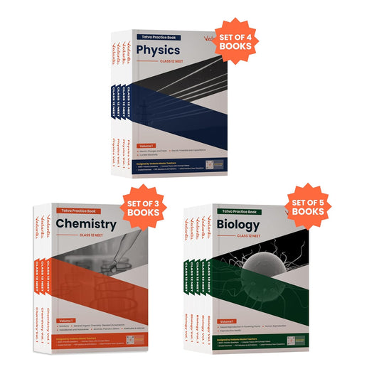Vedantu NEET Tatva Book Set – Physics, Chemistry, Biology | Set Of 7 Volumes For Class 12 | Chapterwise PYQs, Concept Videos, Theory & Graded Exercises | Latest Edition