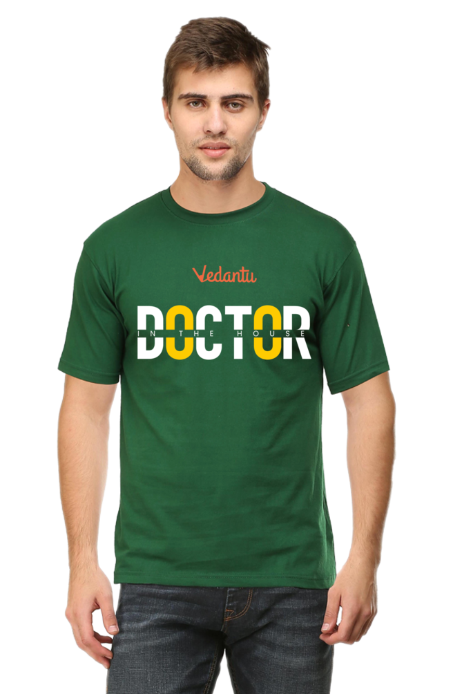 Doctor in the House - Men's Round Neck T-Shirt