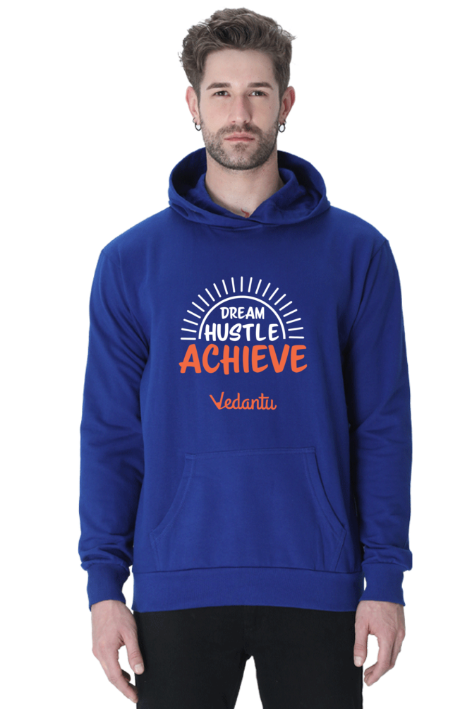 Dream Hustle Achieve Men Hoodie by Vedantu