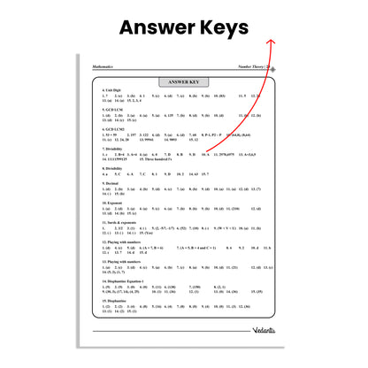 Vedantu Mathematics Olympiad Workbook for Grade 7 & 8 | Challenging Problems & MCQs | Answer Keys & Detailed Solutions | 560+ QR Video Explanations | NMTC Sub-Junior, AMC 8, Math Kangaroo Preparation