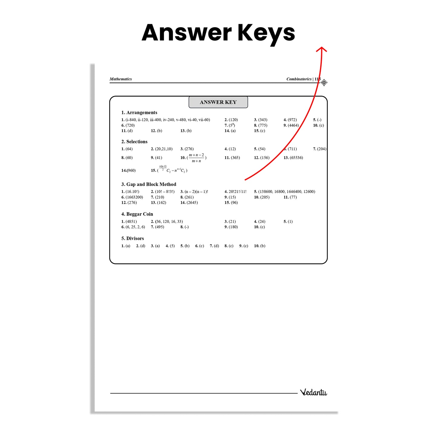 Vedantu Mathematics Olympiad Workbook for Grade 9 & 10 | Challenging Problems & MCQs | Answer Keys & Detailed Solutions | 560+ QR Video Explanations | IOQM, NMTC (Junior), AMC 10 Preparation