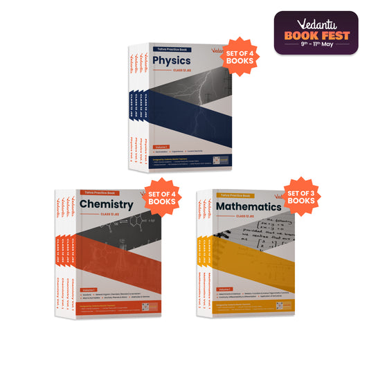 Vedantu JEE Tatva Book Set – Physics, Chemistry, Mathematics | Set Of 11 Volumes For Class 12 | Chapterwise PYQs, Concept Videos, Theory & Graded Exercises | Latest Edition