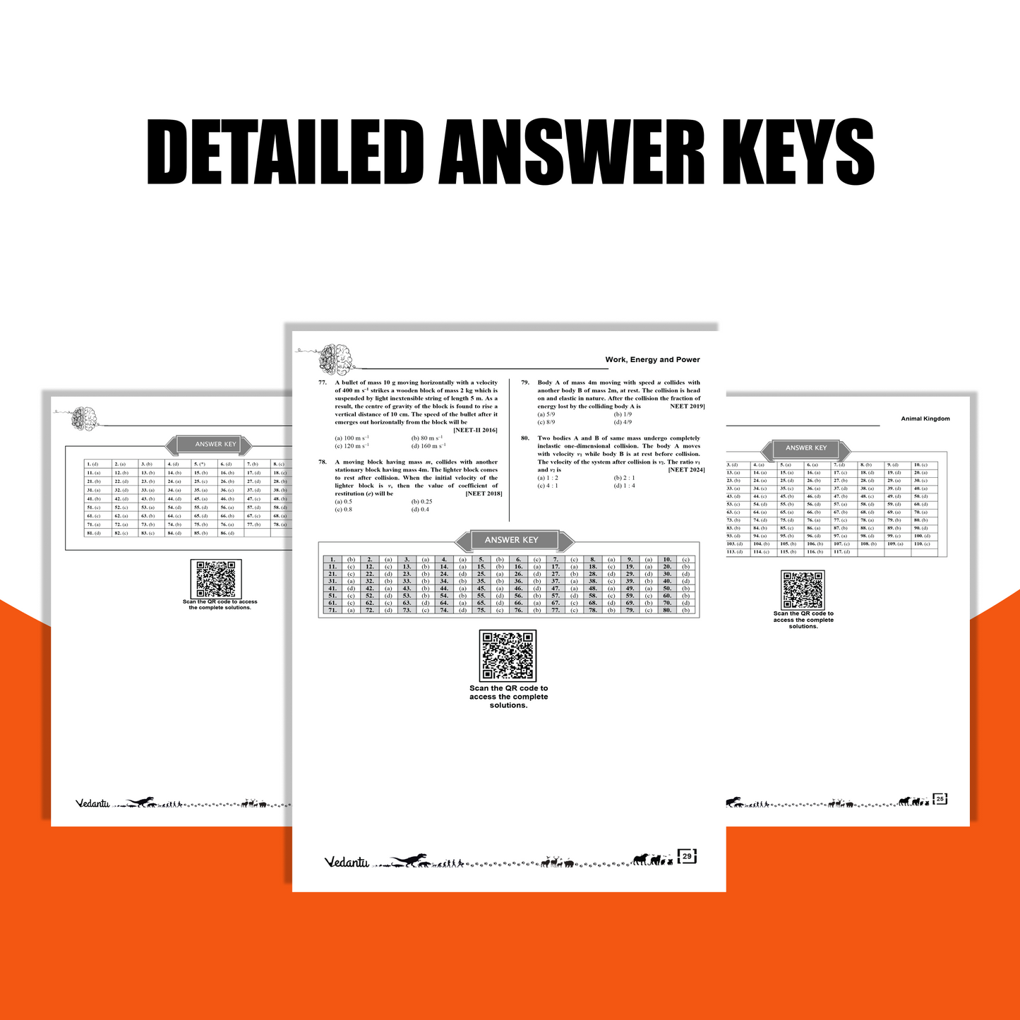 Vedantu NEET 39 Years Chapter Wise & Topic Wise Previous Year Questions Combo Set (Physics, Chemistry & Biology) | 1988-2026 PYQs | Expert Verified & NTA Validated Answer Keys | Solutions PDF via QR Code | Latest NMC Syllabus