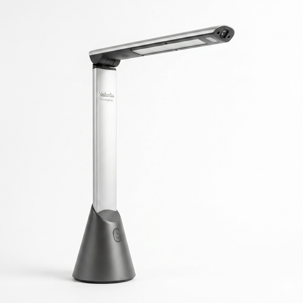 Vedantu SmartLamp – Live Learning Camera with Top-Down View, Real-Time Tutor Feedback & AI-Proof Learning