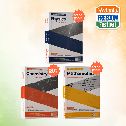 Vedantu JEE Tatva Book Set – Physics, Chemistry, Mathematics | Set Of 5 Volumes For Class 11 | Chapterwise PYQs, Concept Videos, Theory & Graded Exercises | Latest Edition