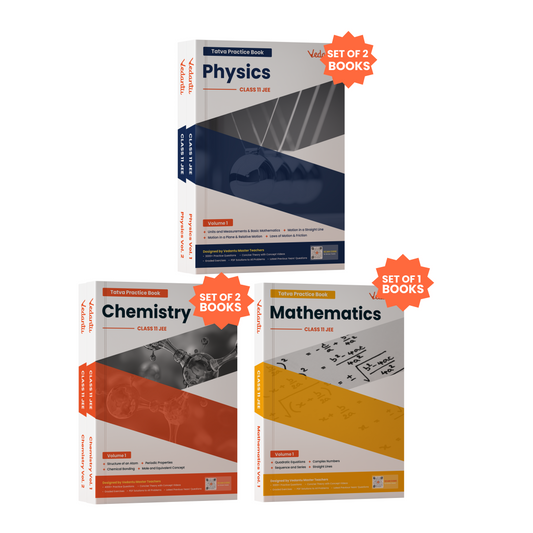 Vedantu JEE Tatva Book Set – Physics, Chemistry, Mathematics | Set Of 5 Volumes For Class 12 | Chapterwise PYQs, Concept Videos, Theory & Graded Exercises | Latest Edition