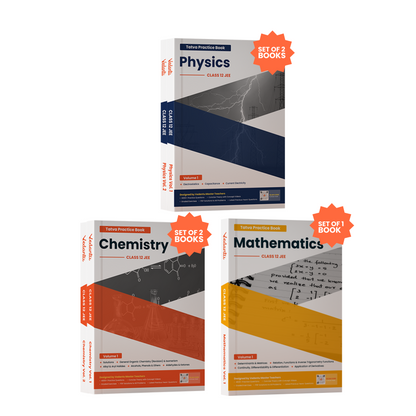 Vedantu JEE Tatva Dropper Book Set for JEE 2027 – Physics, Chemistry, Mathematics | Set Of 10 Volumes | Class 11 & 12 | Chapterwise PYQs, Concept Videos, Theory & Graded Exercises | Latest Edition