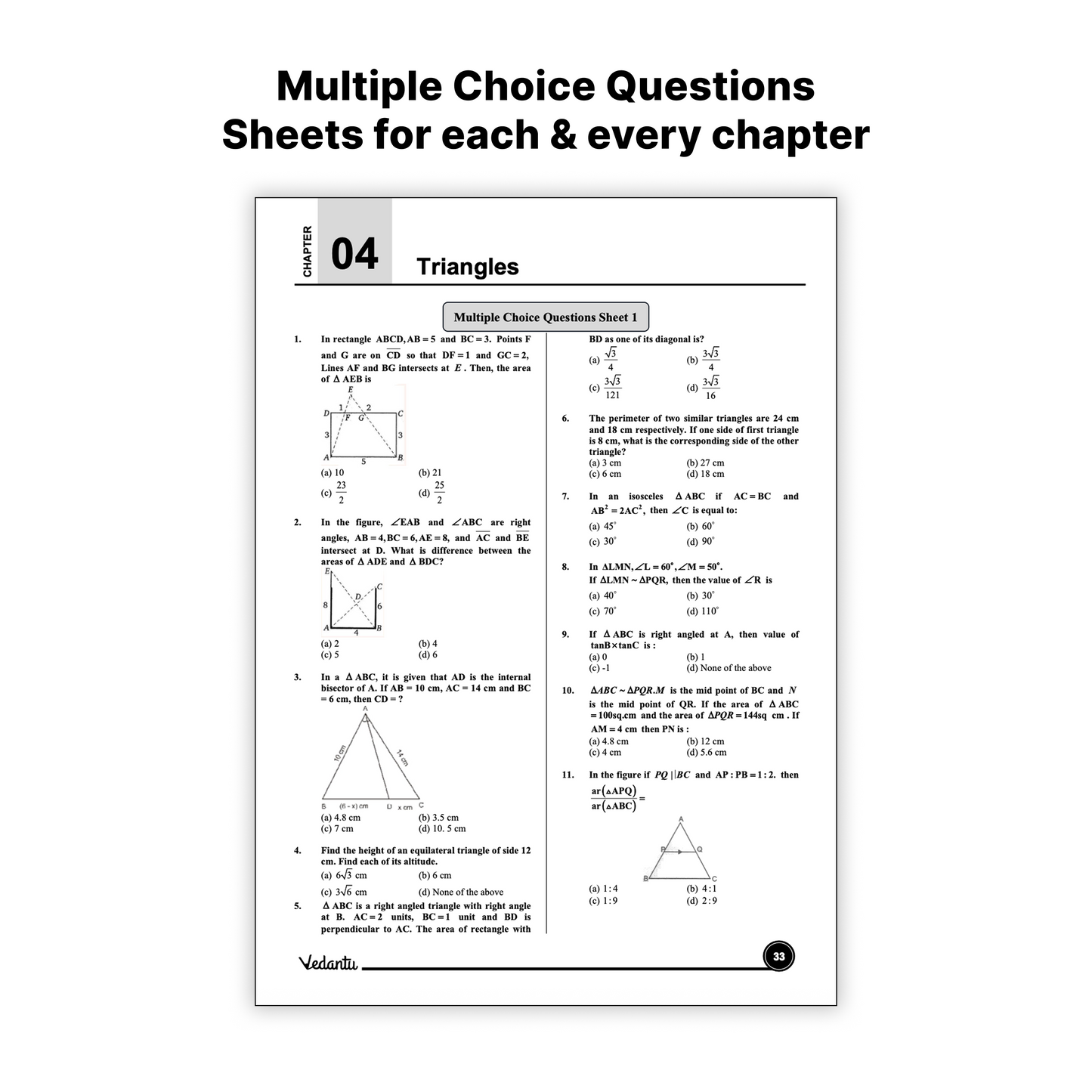 Vedantu SEHSS Exam Achievers Companion – Mathematics | Conducted by IAPT | Latest SEHSS Exam Pattern | Curated by Expert Master Teachers | Concept Clarity Focus