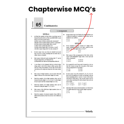 Vedantu Mathematics Olympiad Workbook for Grade 9 & 10 | Challenging Problems & MCQs | Answer Keys & Detailed Solutions | 560+ QR Video Explanations | IOQM, NMTC (Junior), AMC 10 Preparation