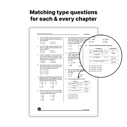 Vedantu NEET Advance Physics Question Book | NEET-UG Medical Entrance Exam Book 2026, CUET & Olympiad Preparation Guide | NCERT Based Topicwise MCQs, Theory Based Questions, Matching Graph, A/R & Diagram Based Questions