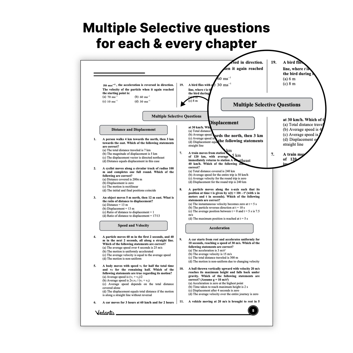 Vedantu SEHSS Exam Achievers Companion – Science | Conducted by IAPT | Latest SEHSS Exam Pattern | Curated by Expert Master Teachers | Concept Clarity Focus