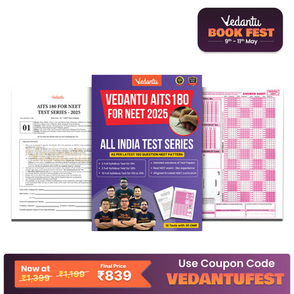 Crack NEET 2025 with Vedantu AITS 180: The Ultimate Mock Test Series!