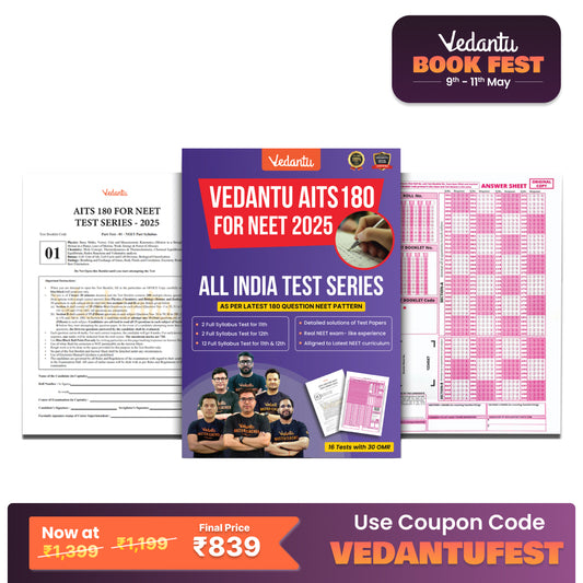 Crack NEET 2025 with Vedantu AITS 180: The Ultimate Mock Test Series!