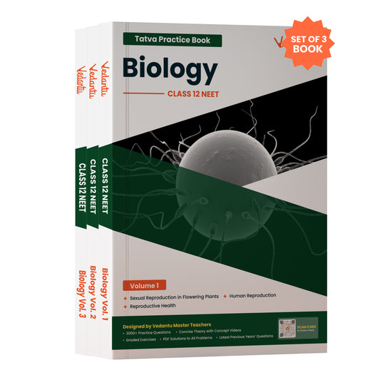 Vedantu NEET Tatva Book Set – Physics, Chemistry, Biology | Set Of 7 Volumes For Class 12 | Chapterwise PYQs, Concept Videos, Theory & Graded Exercises | Latest Edition