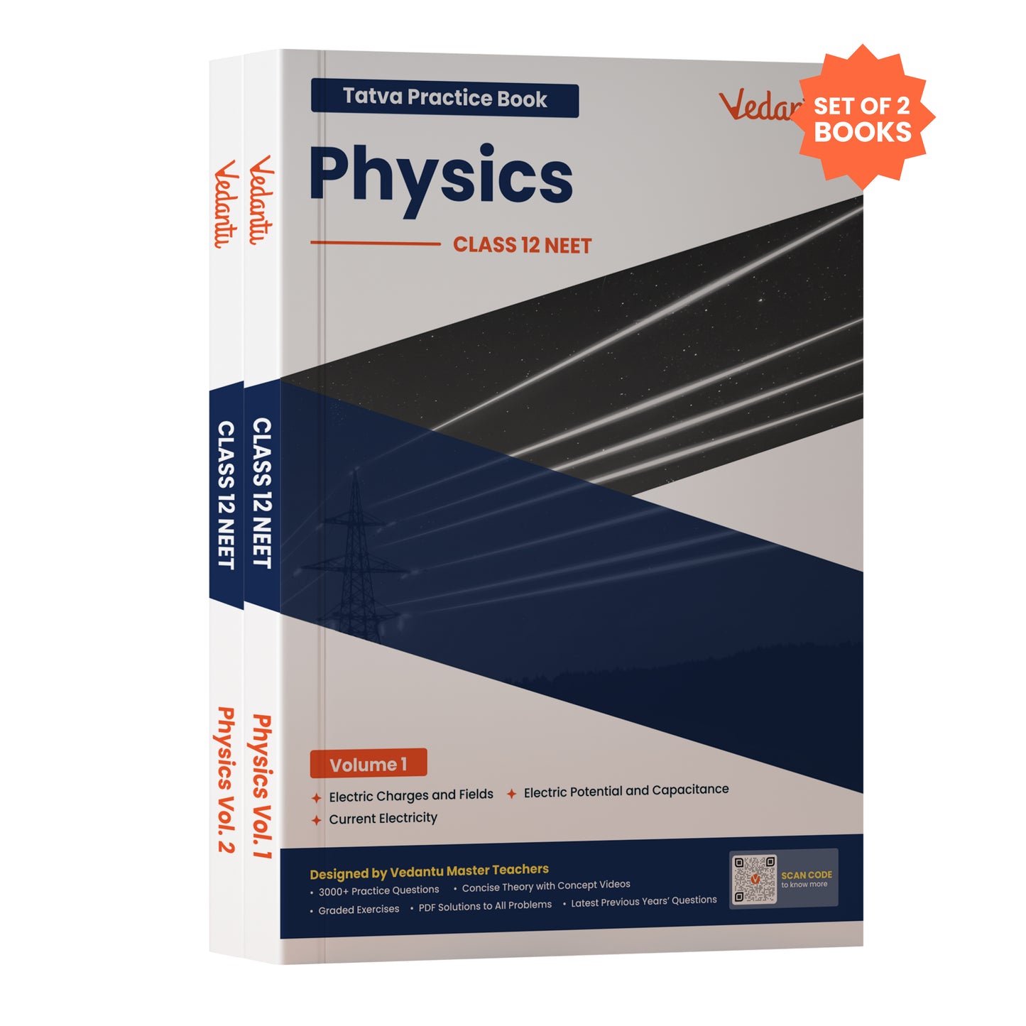 Vedantu NEET Tatva Book Set – Physics, Chemistry, Biology | Set Of 7 Volumes For Class 12 | Chapterwise PYQs, Concept Videos, Theory & Graded Exercises | Latest Edition