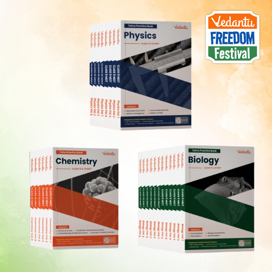 Vedantu NEET Tatva Dropper Book Set – Physics, Chemistry, Biology | Set Of 25 Volumes | Class 11 & 12 | Chapterwise PYQs, Concept Videos, Theory & Graded Exercises | Latest Edition