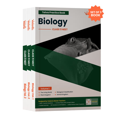Vedantu NEET Tatva Book Set – Physics, Chemistry, Biology | Set Of 7 Volumes For Class 11 | Chapterwise PYQs, Concept Videos, Theory & Graded Exercises | Latest Edition