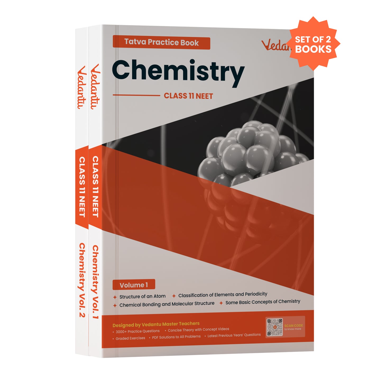 Vedantu NEET Tatva Book Set – Physics, Chemistry, Biology | Set Of 7 Volumes For Class 11 | Chapterwise PYQs, Concept Videos, Theory & Graded Exercises | Latest Edition