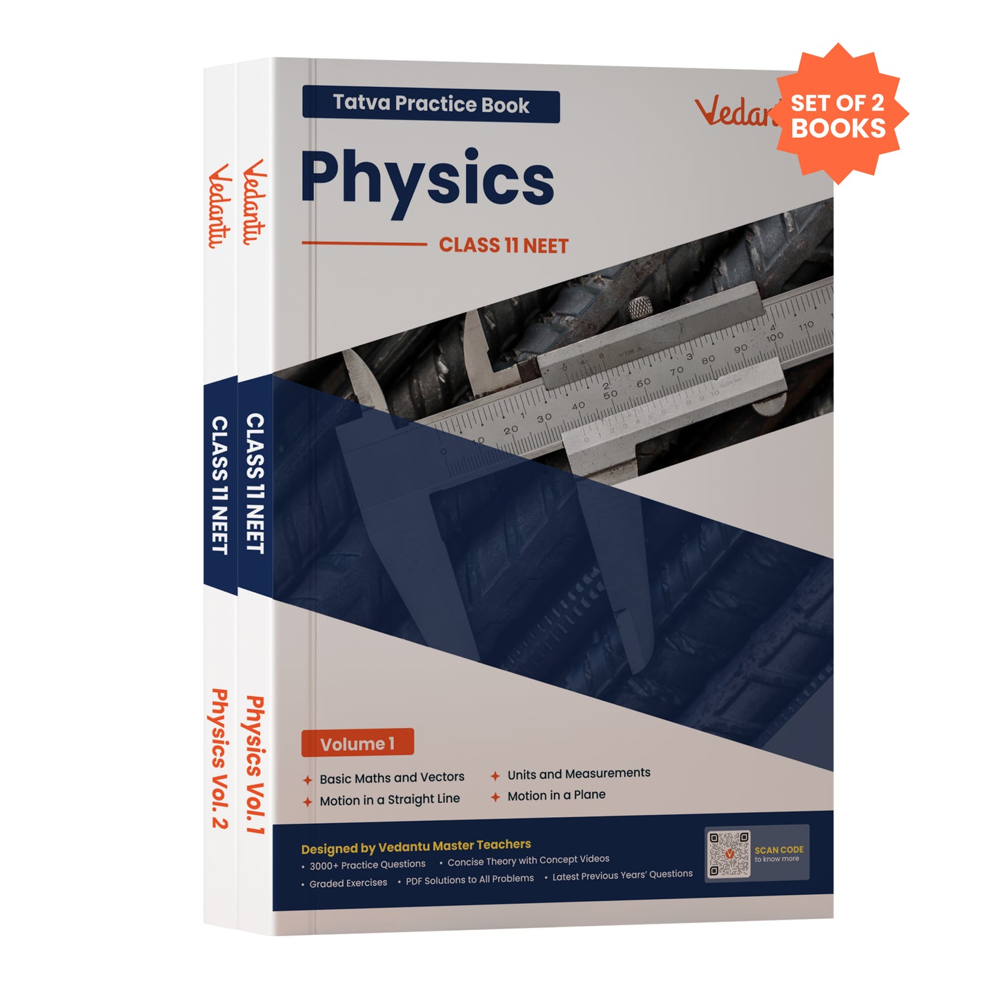 Vedantu NEET Tatva Book Set – Physics, Chemistry, Biology | Set Of 7 Volumes For Class 11 | Chapterwise PYQs, Concept Videos, Theory & Graded Exercises | Latest Edition