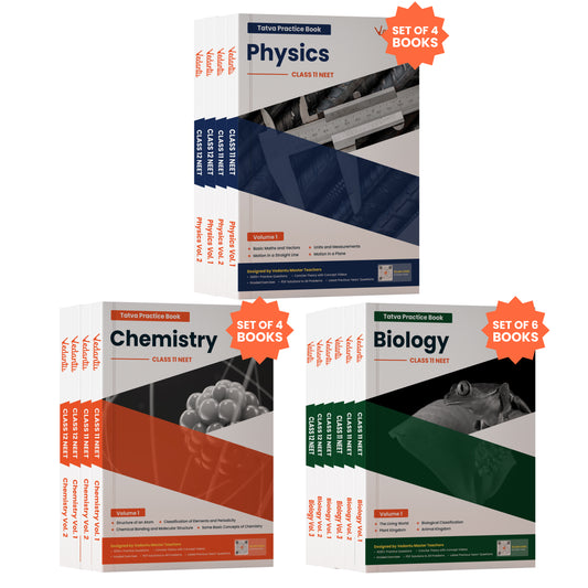 Vedantu NEET Tatva Dropper 2027 Book Set – Physics, Chemistry, Biology | Set Of 14 Volumes | Class 11 & 12 | Chapterwise PYQs, Concept Videos, Theory & Graded Exercises | Latest Edition