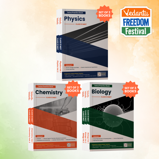 Vedantu NEET Tatva Book Set – Physics, Chemistry, Biology | Set Of 7 Volumes For Class 12 | Chapterwise PYQs, Concept Videos, Theory & Graded Exercises | Latest Edition