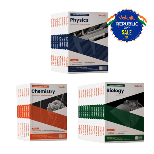 Vedantu NEET Tatva Dropper Book Set – Physics, Chemistry, Biology | Set Of 25 Volumes | Class 11 & 12 | Chapterwise PYQs, Concept Videos, Theory & Graded Exercises | Latest Edition