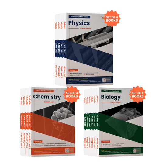 Vedantu NEET Tatva Dropper 2027 Book Set – Physics, Chemistry, Biology | Set Of 14 Volumes | Class 11 & 12 | Chapterwise PYQs, Concept Videos, Theory & Graded Exercises | Latest Edition