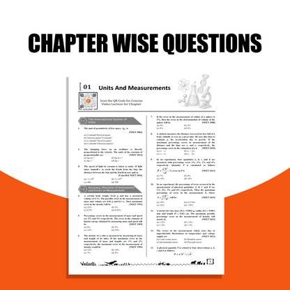 Vedantu NEET 39 Years Physics Previous Year Question Book (1988–2026) | Chapter-Wise & Topic-Wise PYQs | Expert Verified & NTA Validated Answer Keys | Updated NMC Syllabus | Solutions PDF via QR Code