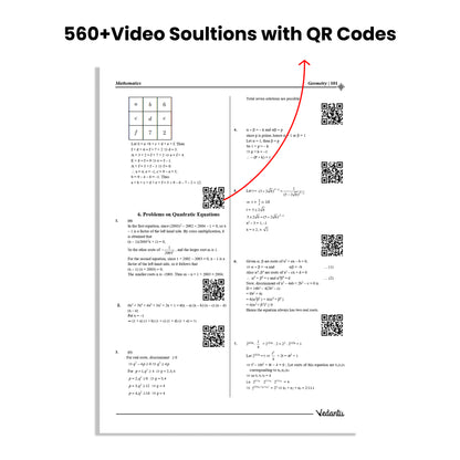 Vedantu Mathematics Olympiad Workbook for Grade 9 & 10 | Challenging Problems & MCQs | Answer Keys & Detailed Solutions | 560+ QR Video Explanations | IOQM, NMTC (Junior), AMC 10 Preparation