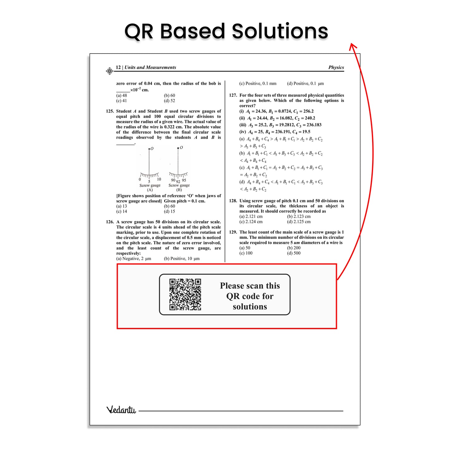 Vedantu Gadar Physics Book For JEE Main 2026 | By Harsh Priyam Sir | Chapterwise Formulas, High Weightage Topic Questions, Diagram Based Problems, QR Video Solutions, 2400+ Practice for Accuracy & Speed