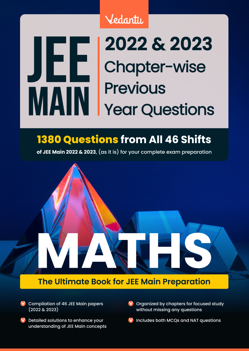 PYQ Book JEE MAINS Math Vedantu