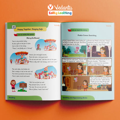 Vedantu Early Learning SuperReaders (Set of 6 Books) - 2024 - 25 Edition