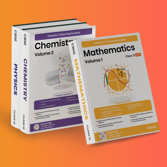 Vedantu's CBSE Science PCM Tatva Practice Books for Class 12 (Set of 3 Books)