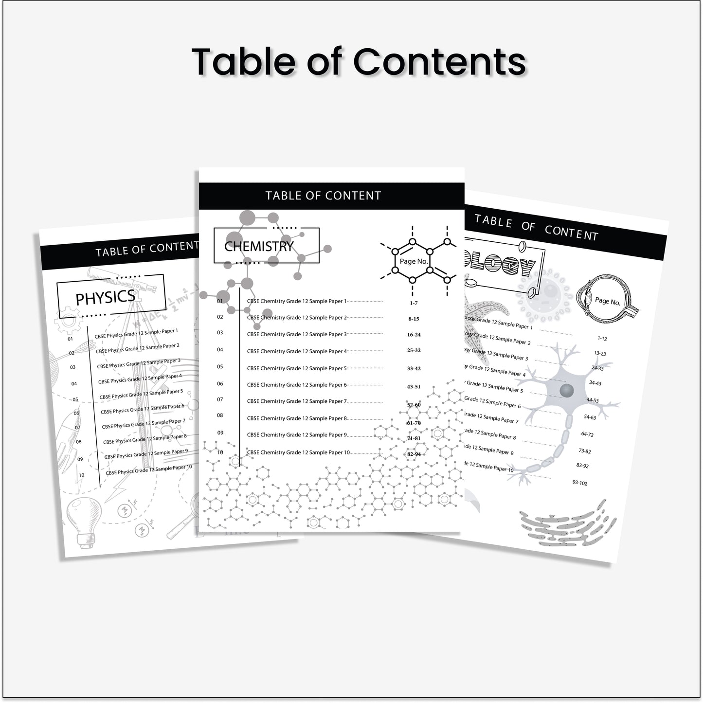 Vedantu CBSE Class 12 PCB Sample Question Papers 2026 Exam Combo (Physics, Chemistry & Biology) | 30 Solved Sample Papers | Includes MCQs, Case Studies & Long Answers | Ideal for CBSE Board Exam 2026