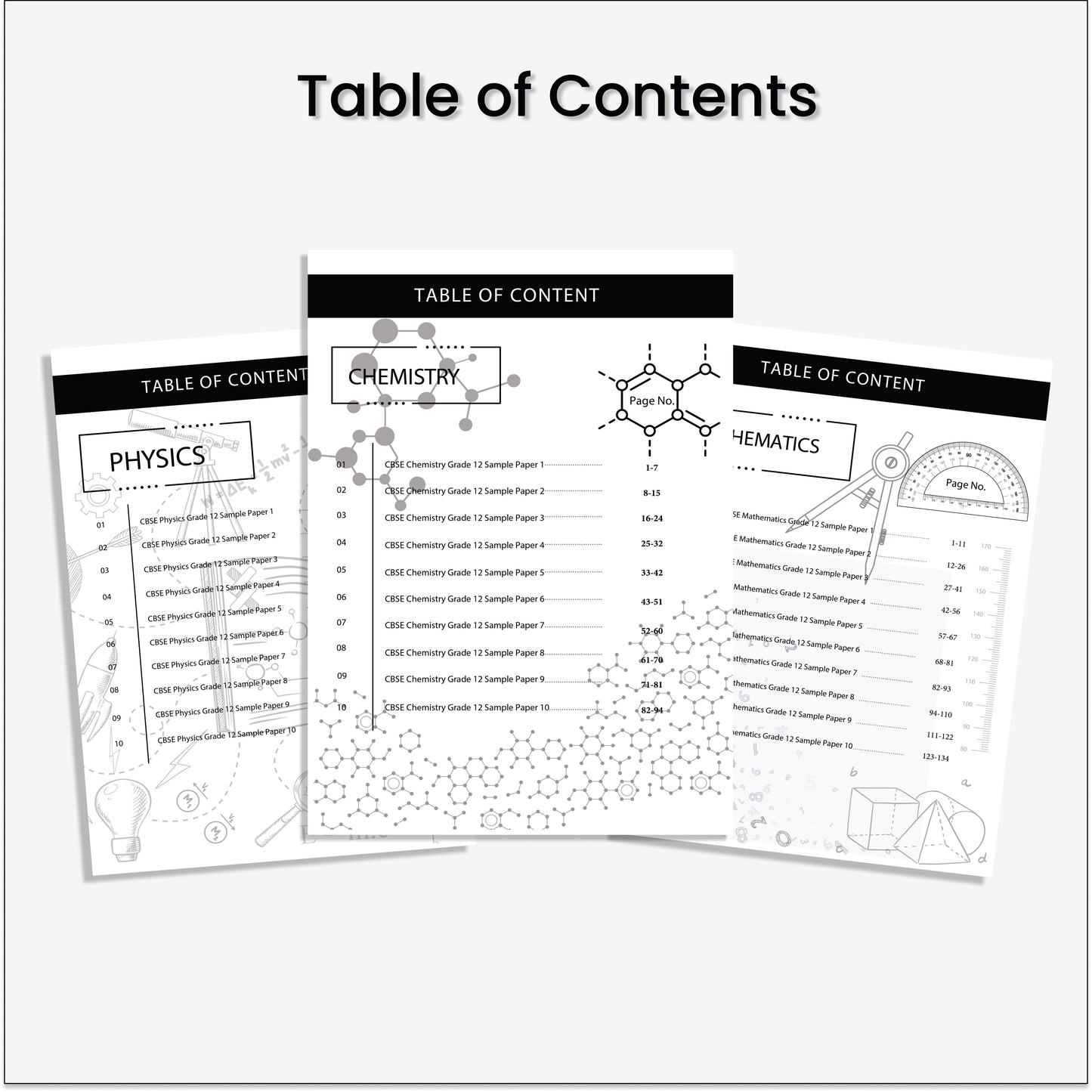 Vedantu CBSE Class 12 PCM Sample Question Papers 2026 Exam Combo (Physics, Chemistry & Maths) | 30 Solved Sample Papers | Includes MCQs, Case Studies & Long Answers | Ideal for CBSE Board Exam 2026