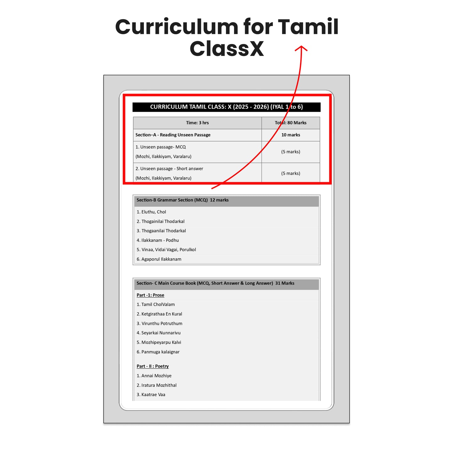 Vedantu Challenge 100 Tamil Class 10 | By Shimon Joseph | Latest CBSE Syllabus | Chapter-wise Notes, Questions & Detailed Solutions | Grammar Video Lessons via QR | Competency-Based Pattern | Study Tracker & Self-Evaluation Sheets
