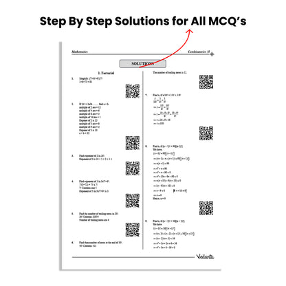 Vedantu Mathematics Olympiad Workbook for Grade 7 & 8 | Challenging Problems & MCQs | Answer Keys & Detailed Solutions | 560+ QR Video Explanations | NMTC Sub-Junior, AMC 8, Math Kangaroo Preparation